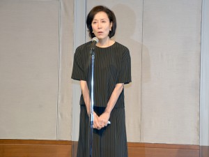高畑淳子、謝罪会見の様子