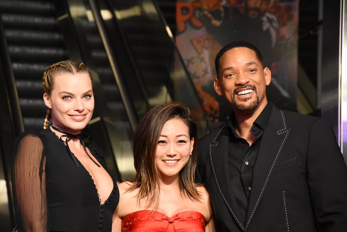 ウィル・スミス「悪党役には自由がある」、ハーレイ・クイン女優と“悪役”アピール