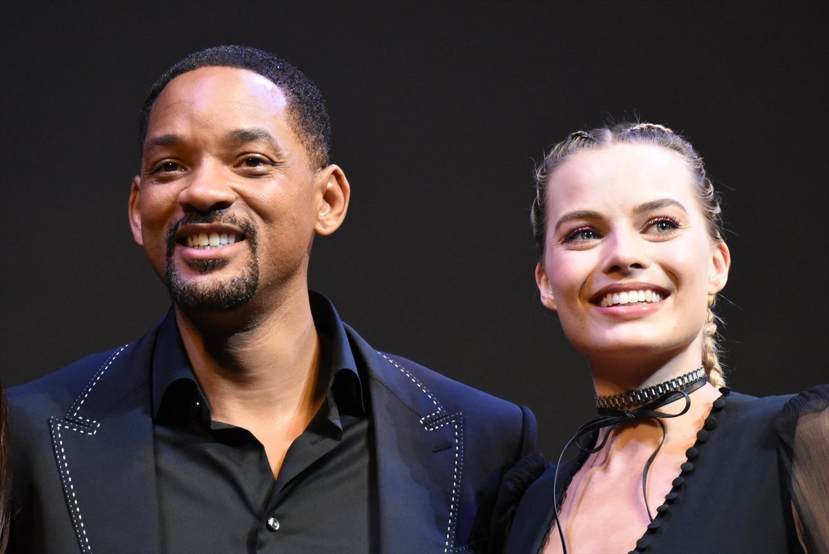 ウィル・スミス「悪党役には自由がある」、ハーレイ・クイン女優と“悪役”アピール