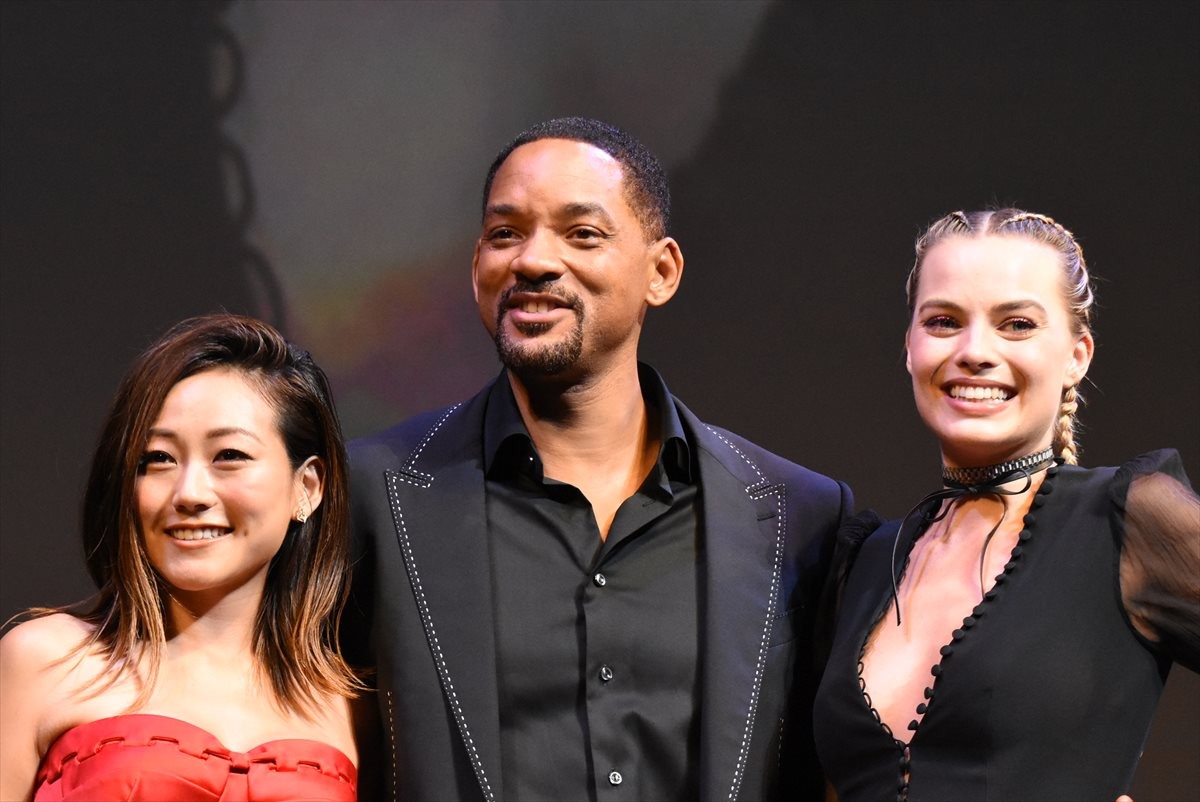 ウィル・スミス「悪党役には自由がある」、ハーレイ・クイン女優と“悪役”アピール
