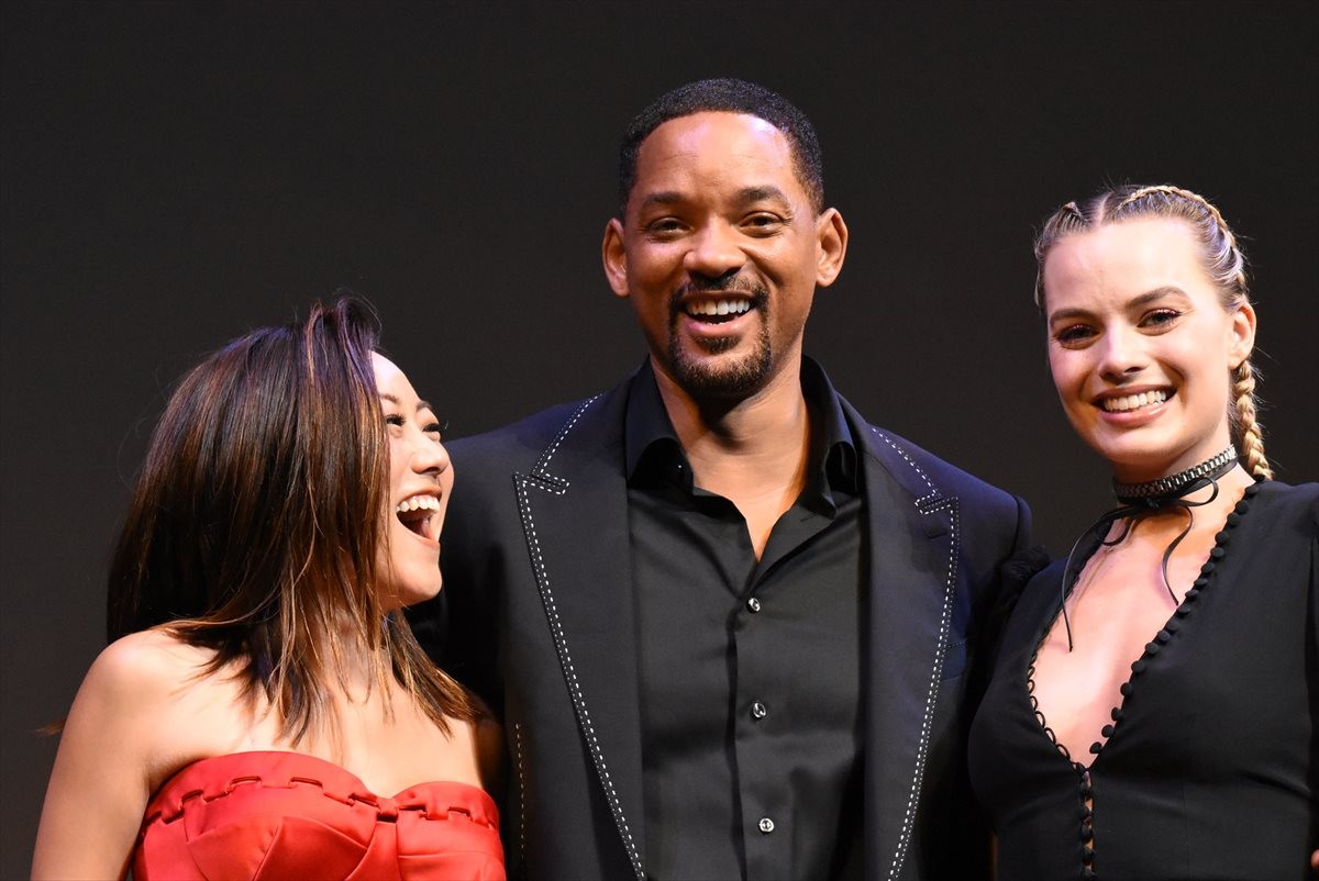 ウィル・スミス「悪党役には自由がある」、ハーレイ・クイン女優と“悪役”アピール
