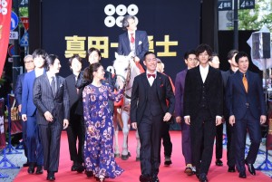 『真田十勇士』レッドカーペットにて