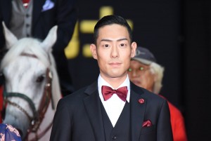 中村勘九郎、『真田十勇士』レッドカーペットにて