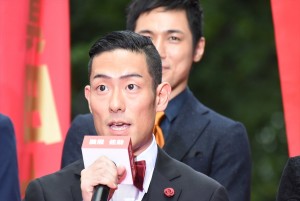 中村勘九郎、『真田十勇士』レッドカーペットにて