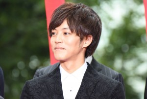 松坂桃李、『真田十勇士』レッドカーペットにて