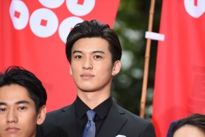 荒井敦史、『真田十勇士』レッドカーペットにて