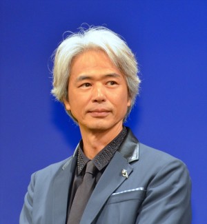 時任三郎、『グッドモーニングショー』完成披露試写会にて