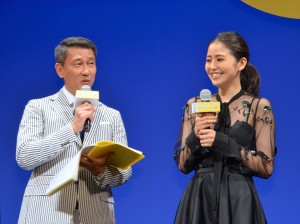 『グッドモーニングショー』完成披露試写会にて