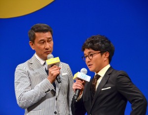 『グッドモーニングショー』完成披露試写会にて