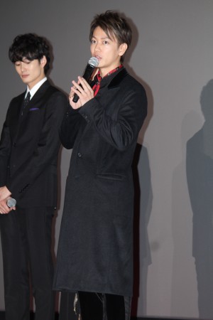 佐藤健、『何者』完成披露舞台挨拶にて