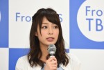 TBSに行われた10月期番組改編説明会の様子