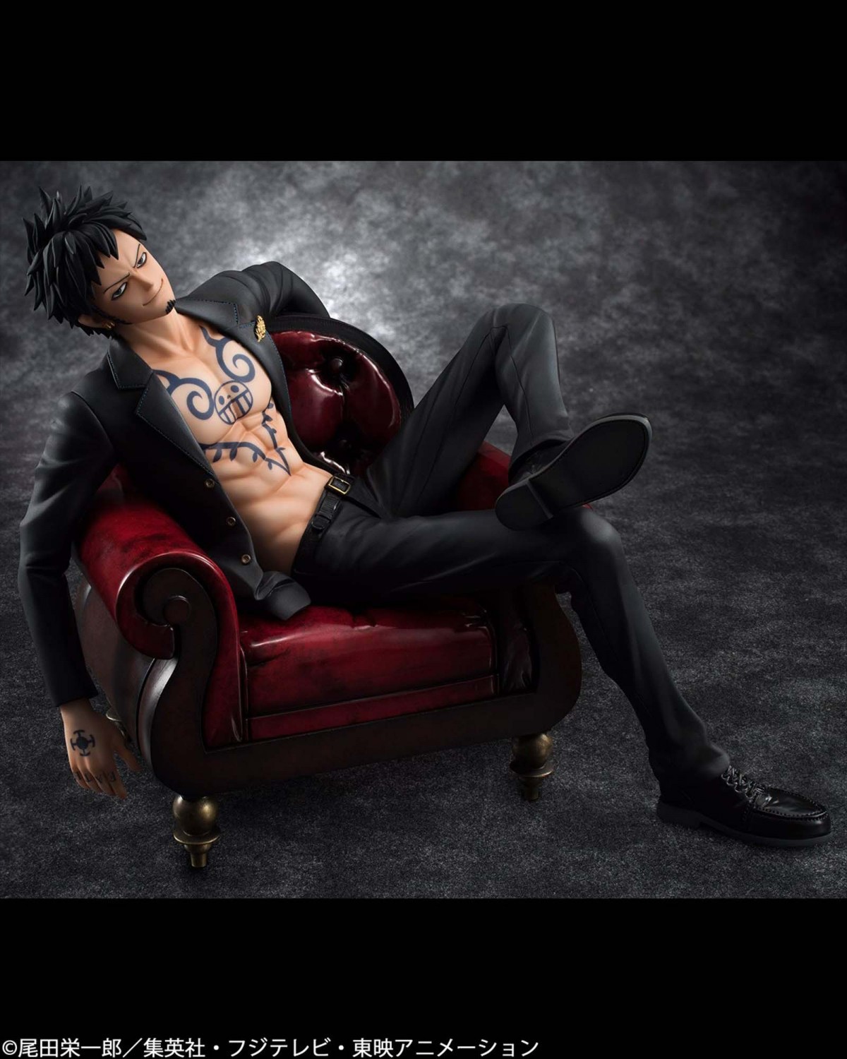 『ワンピース』ロー、上半身裸のワイルドセクシーなフイギュア発売
