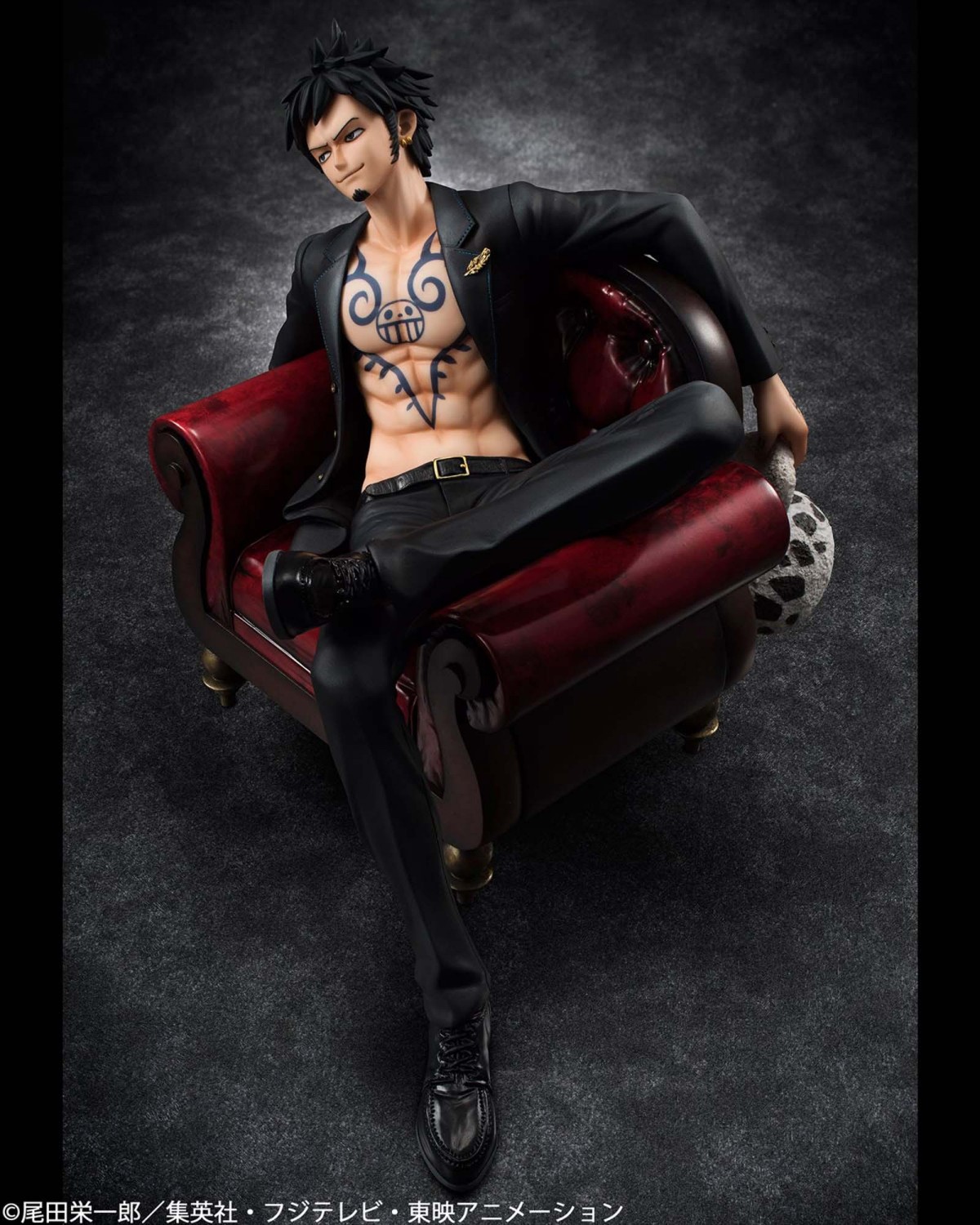 『ワンピース』ロー、上半身裸のワイルドセクシーなフイギュア発売
