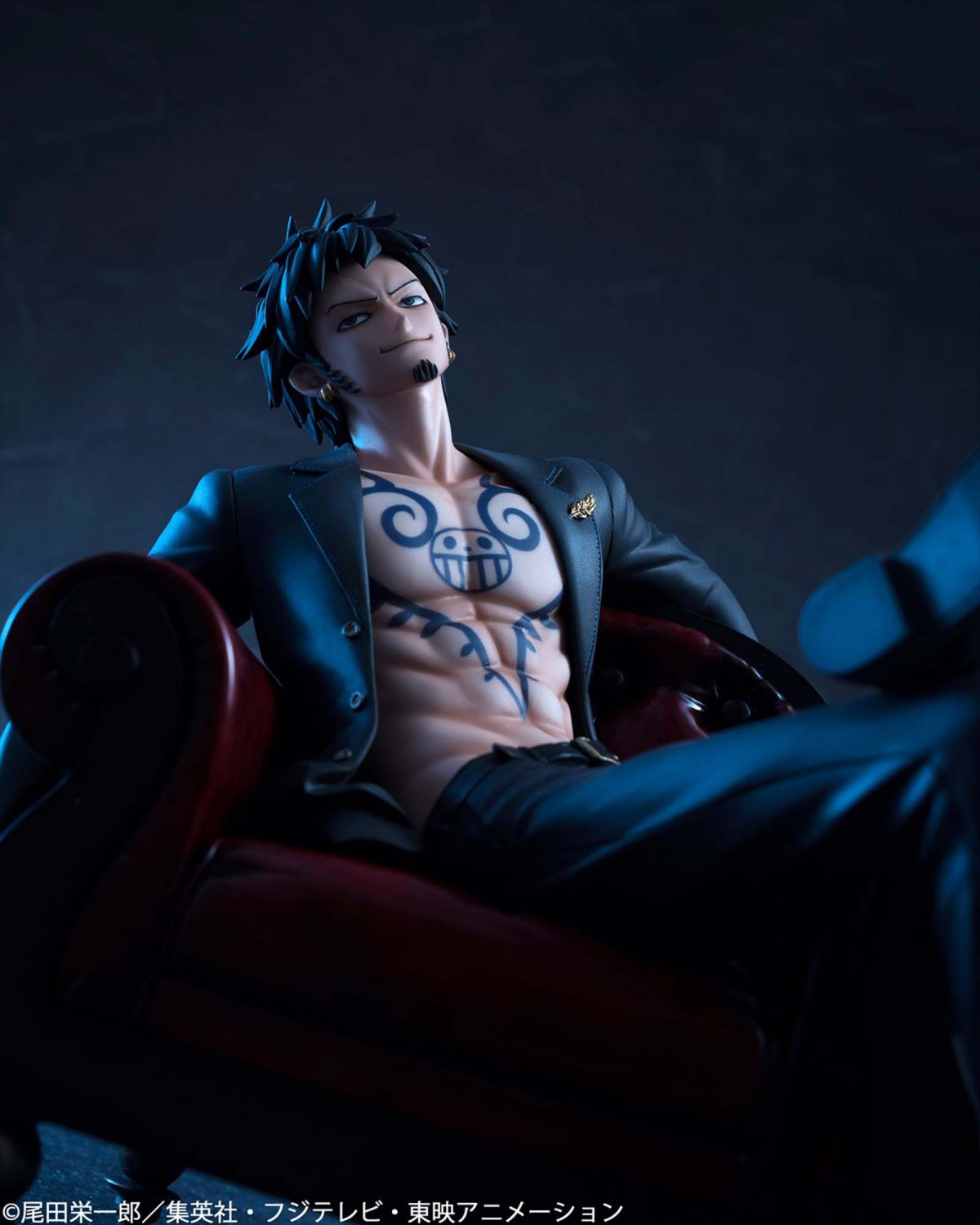『ワンピース』ロー、上半身裸のワイルドセクシーなフイギュア発売