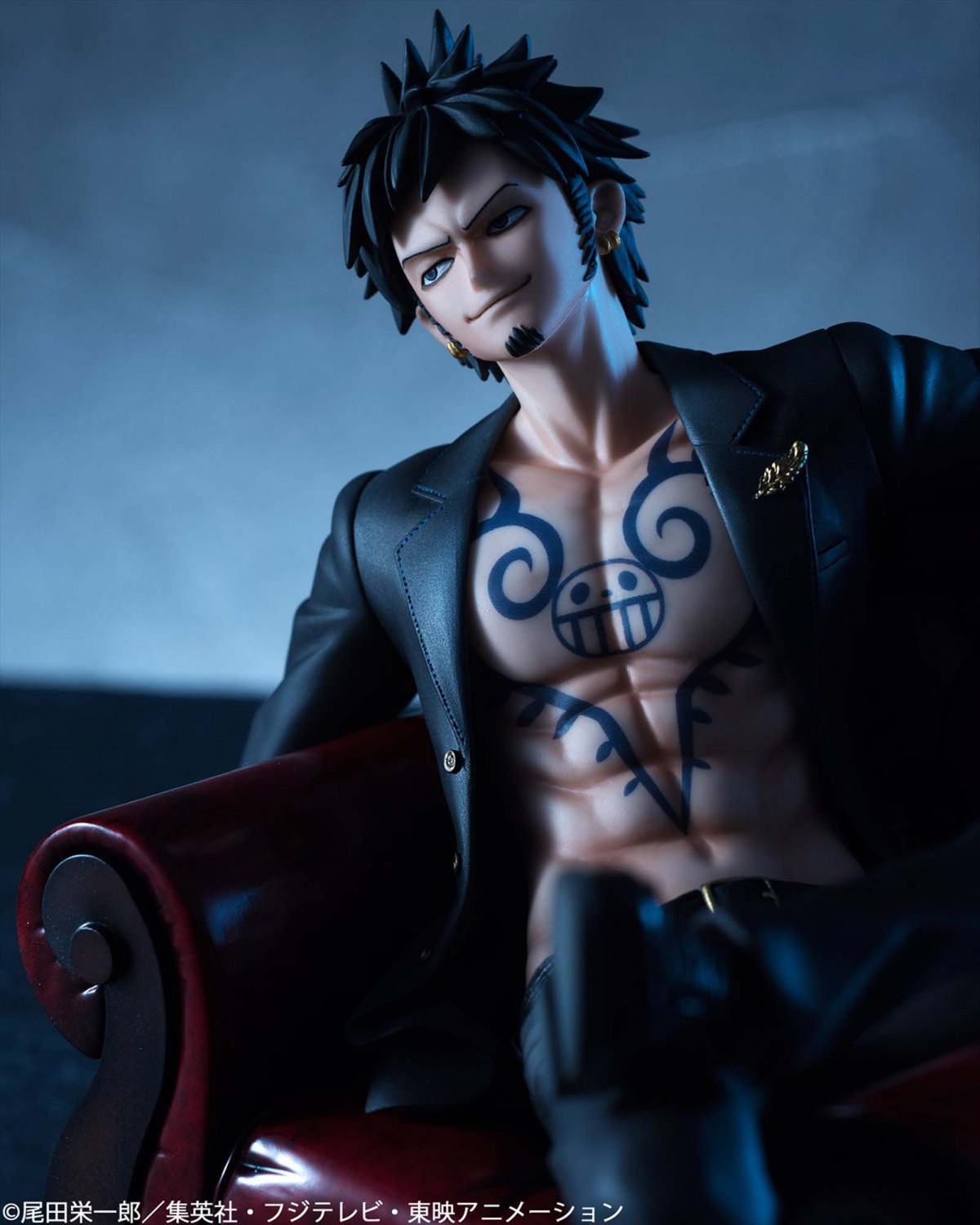 『ワンピース』ロー、上半身裸のワイルドセクシーなフイギュア発売