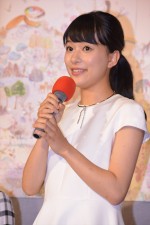 芳根京子、連続テレビ小説『べっぴんさん』完成試写会にて