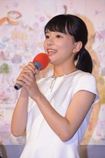 芳根京子、連続テレビ小説『べっぴんさん』完成試写会にて