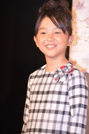 渡邉このみ、連続テレビ小説『べっぴんさん』完成試写会にて