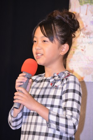 渡邉このみ、連続テレビ小説『べっぴんさん』完成試写会にて