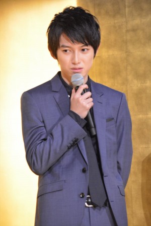 本郷奏多、『闇金ウシジマくん Part3』完成披露上映会にて