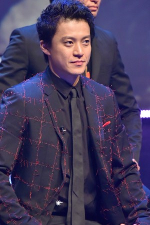 小栗旬、『髑髏城の七人』製作発表会にて