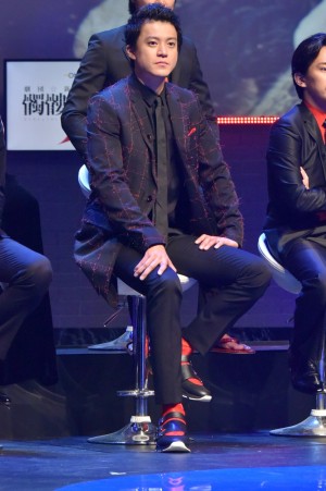 小栗旬、『髑髏城の七人』製作発表会にて