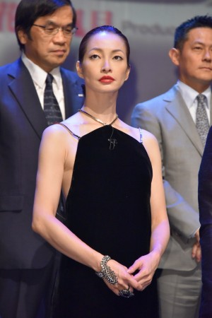 りょう、『髑髏城の七人』製作発表会にて