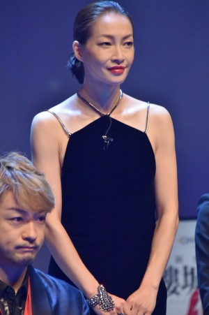 りょう、『髑髏城の七人』製作発表会にて