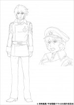 『宇宙戦艦ヤマト2202　愛の戦士たち』キャラクター設定画