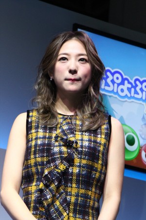 AAA伊藤千晃、『ぷよぷよクロニクル』プロモーションキャラクター発表会に登場