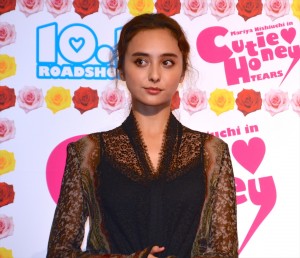 『CUTIE HONEY‐TEARS‐』完成披露上映会に出席した石田ニコル