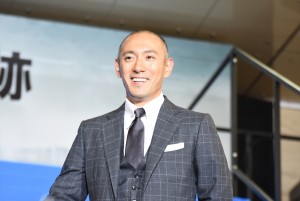 『ハドソン川の奇跡』ジャパンプレミアに出席した市川海老蔵