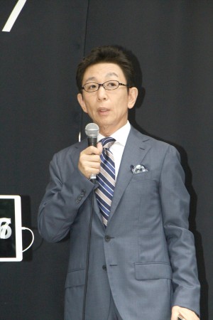 ソフトバンク『iPhone 7／iPhone 7 Plus発売セレモニー』に出席した古舘伊知郎