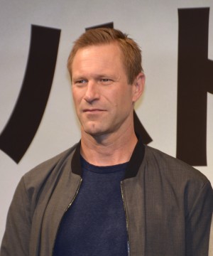 アーロン・エッカート、『ハドソン川の奇跡』来日会見にて