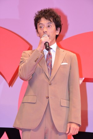 滝藤賢一、『SCOOP!』完成披露試写会にて