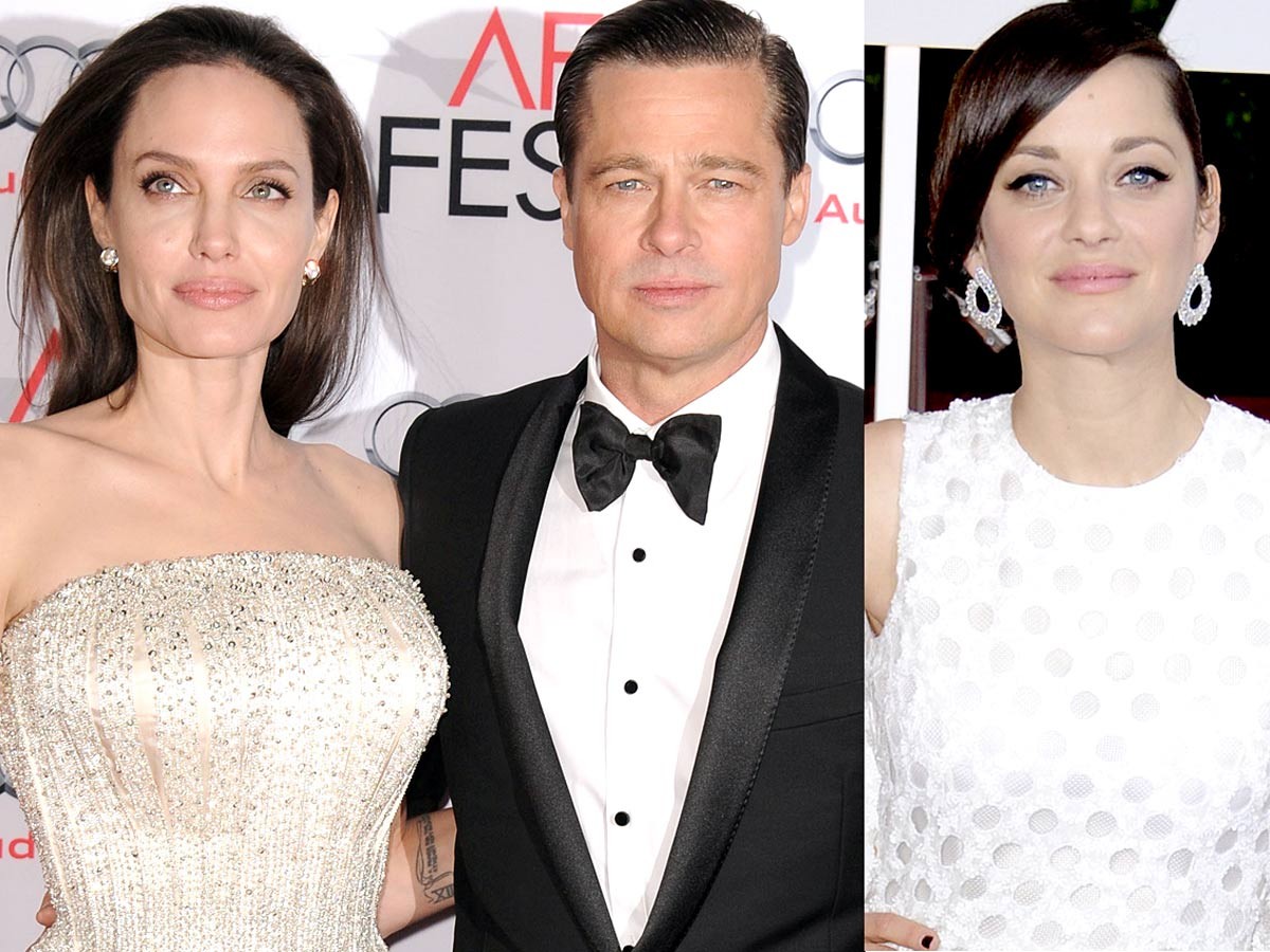 アンジーが離婚申請、ブラピとマリオン・コティヤール(右)の不倫が原因か