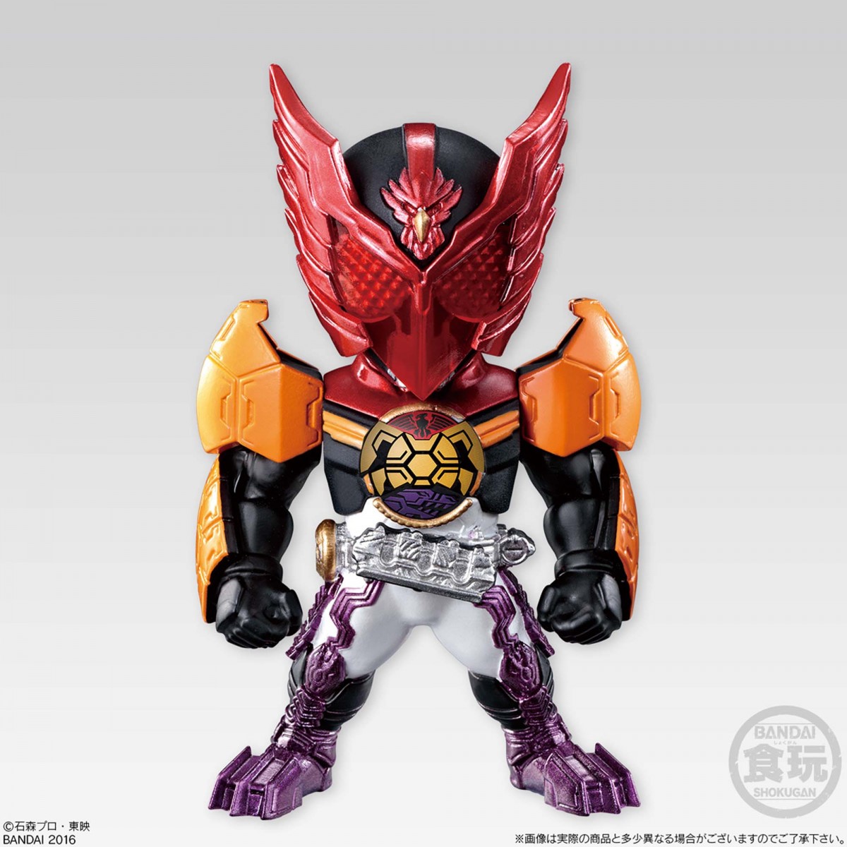 全729種のフォームチェンジが楽しめる「仮面ライダーOOO」大人向け食玩が発売！