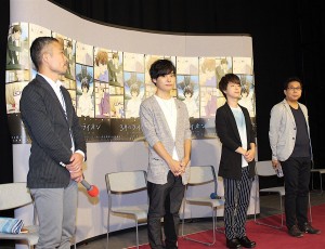 TVアニメ『3月のライオン』試写会にて