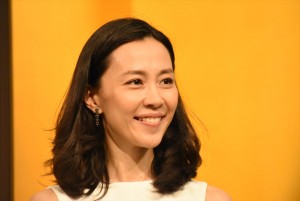 木村佳乃、連続テレビ小説『ひよっこ』出演者発表会にて