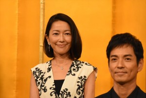 羽田美智子、連続テレビ小説『ひよっこ』出演者発表会にて