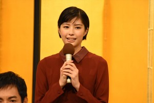 佐久間由衣、連続テレビ小説『ひよっこ』出演者発表会にて