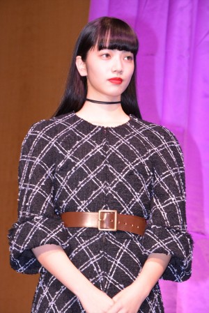 小松菜奈、『ジョジョの奇妙な冒険』第4部実写映画化発表会見