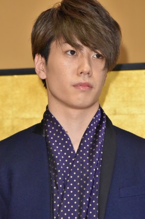 早乙女友貴、舞台『あずみ～戦国編』公演成功祈願・制作発表会にて