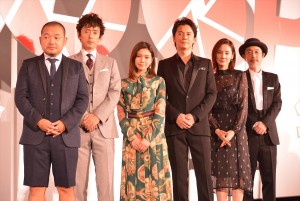 『SCOOP!』初日舞台挨拶にて