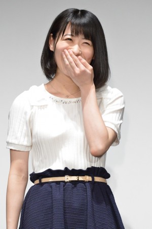 唯月ふうか、WEBムービー『先生に恋した夏』特別上映会にて