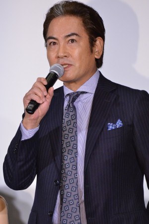 ドラマ24『勇者ヨシヒコと導かれし七人』会見に登場した宅麻伸