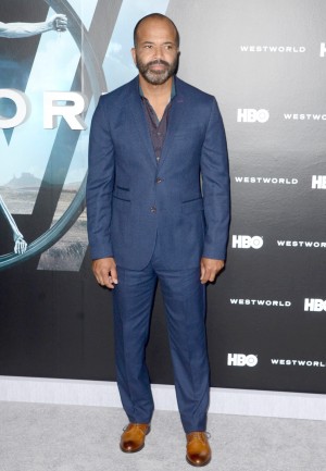 『ウエストワールド』米プレミアに出席した、ロウ役のジェフリー・ライト