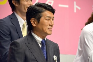 『メディカルチーム レディ・ダ・ヴィンチの診断』制作発表に登場した、高橋克典