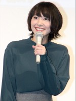 『逃げるは恥だが役に立つ』プレミア試写会舞台挨拶に出席した新垣結衣