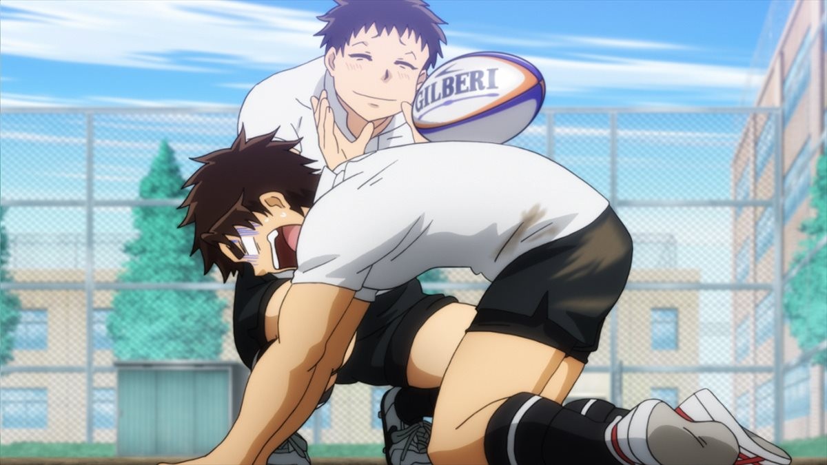 ラグビーアニメ『ALL OUT!!』、素人・祇園、ついにタックル決める!?